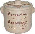 HERBS ROSEMARY, Clay pot, 25g