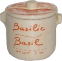 HERBS BASIL, Clay pot, 25g