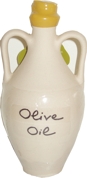 OLIVE OIL, Clay flask with cork, 25cl