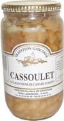Cassoulet with duck confits - in glass jar