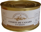 Confit de Canard, 2 legs - in tin