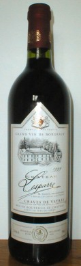 CHATEAU LESPARRE - Graves de Vayres Rouge