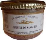 Wild boar pâté - in glass jar
