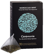 Crmonie Tea, MOROCCAN MINT, 20 Pyramid Sachets, 50g