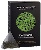 Cérémonie Tea, SENCHA GREEN, 20 Pyramid Sachets, 50g