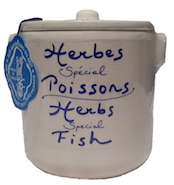 HERBS SPECIAL FISH, Medium Clay pot, 150g